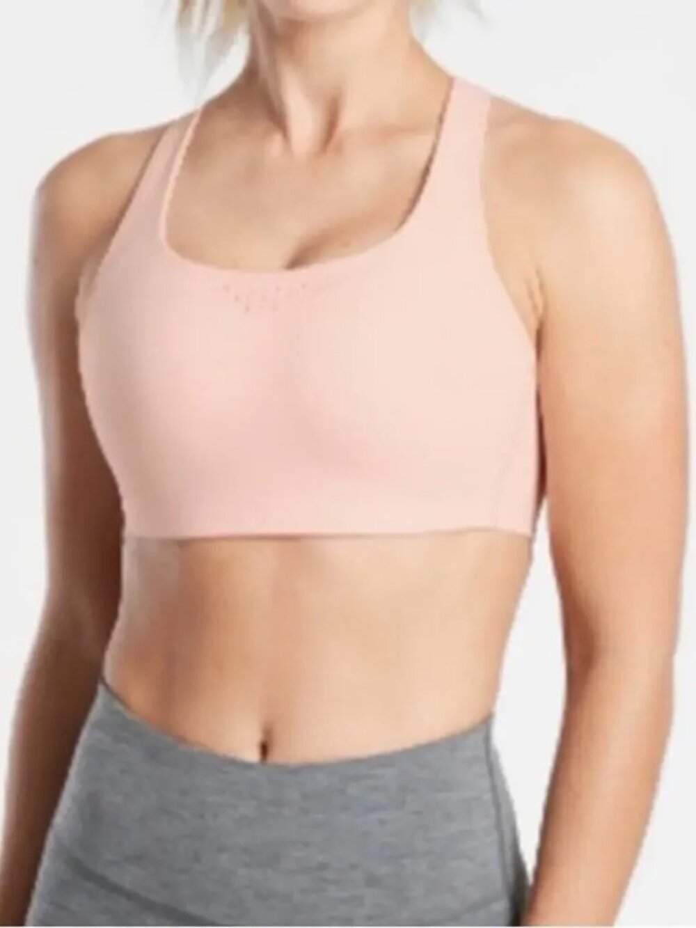 ATHLETA Phenomena Bra 38B - 38DD Voile Pink NWT High Impact Sports Bra